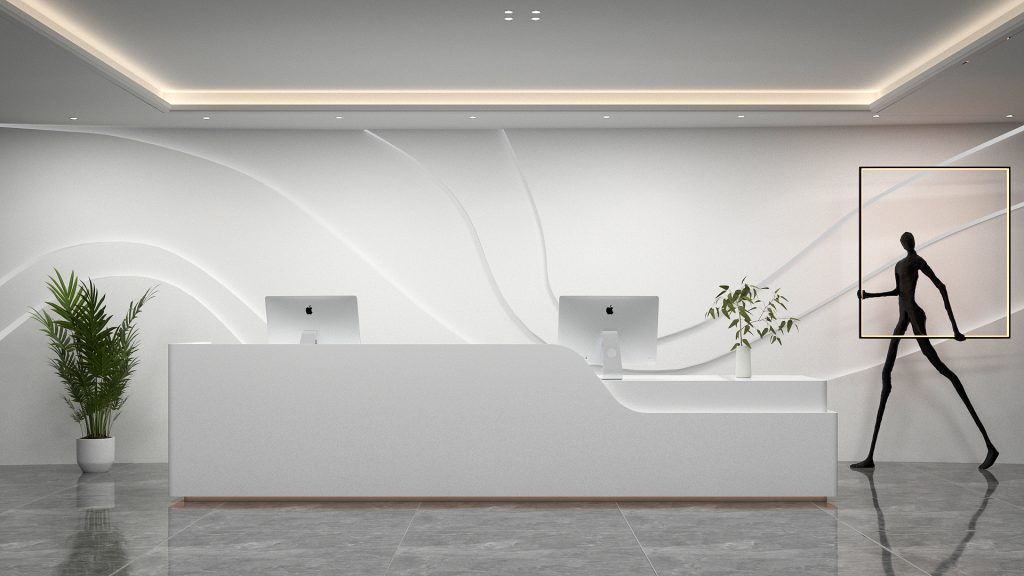 Ofis rezidans otel giris resepsiyon tasarim model 1 1024x576