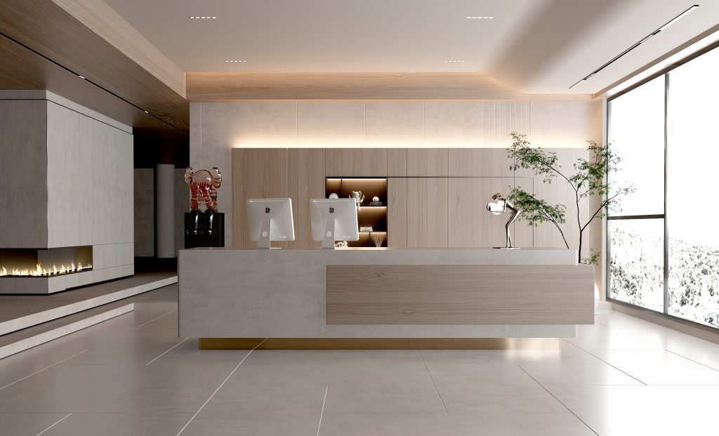 Buzz Otel Giriş Tasarım