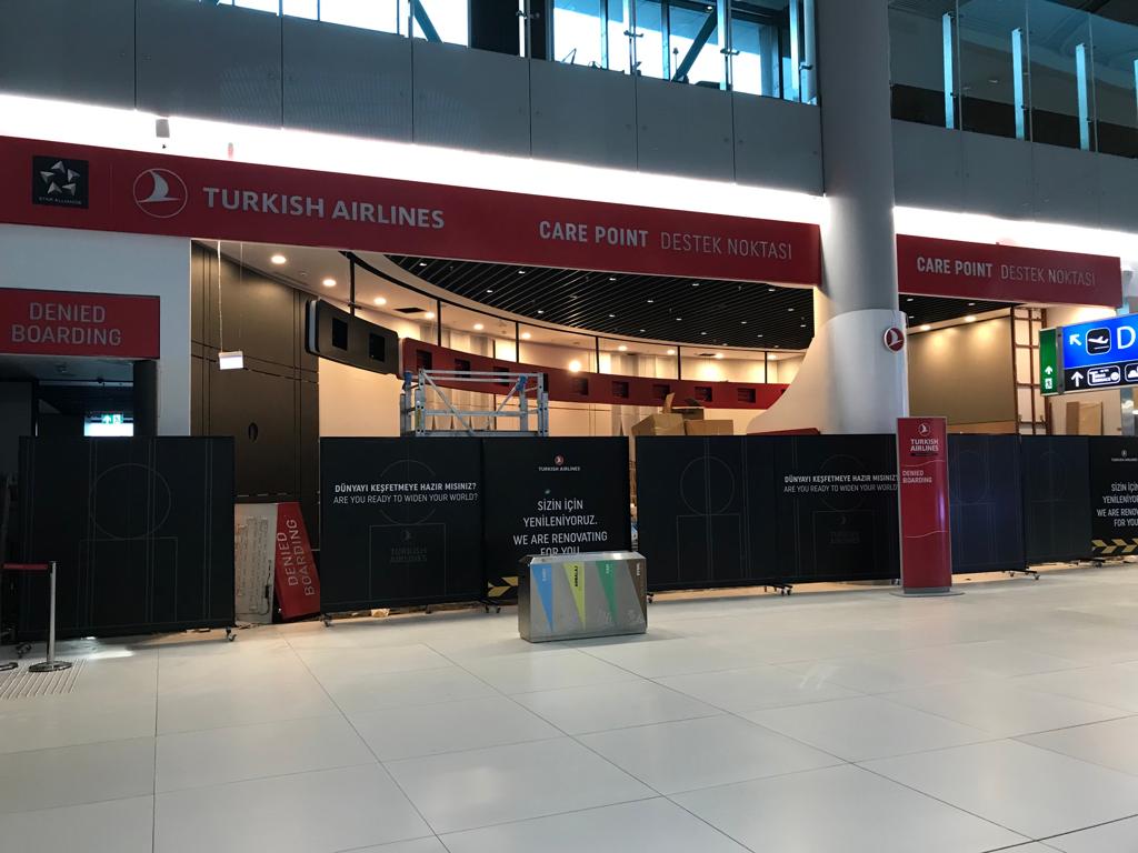 İstanbul Havalimanı THY Care point mağazası