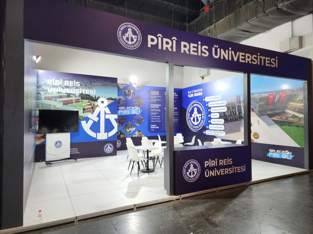Piri Reis Üniversitesi Fuar Stand Tasarımı