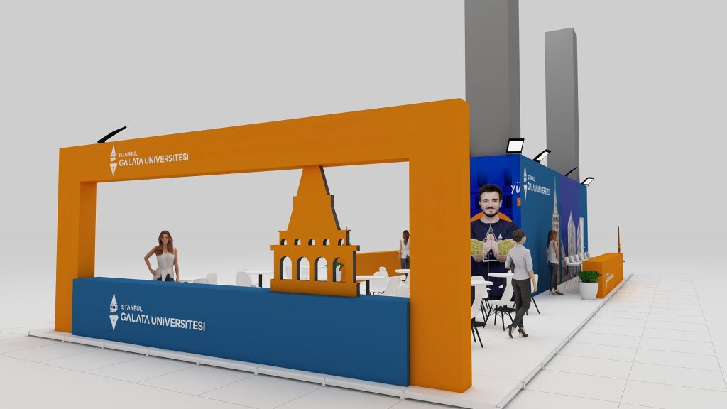 İstanbul Galata Üniversitesi Stand Tasarımı